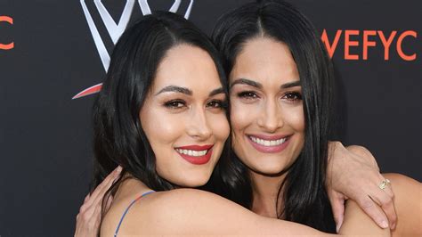 nude sis|Brie & Nikki Bella Go Completely Nude for Joint Maternity Shoot